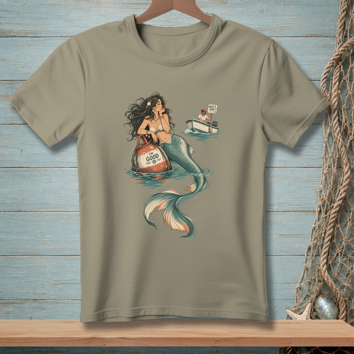 Hard Pass, Sailor ~ Comfort Colors Premium Tee
