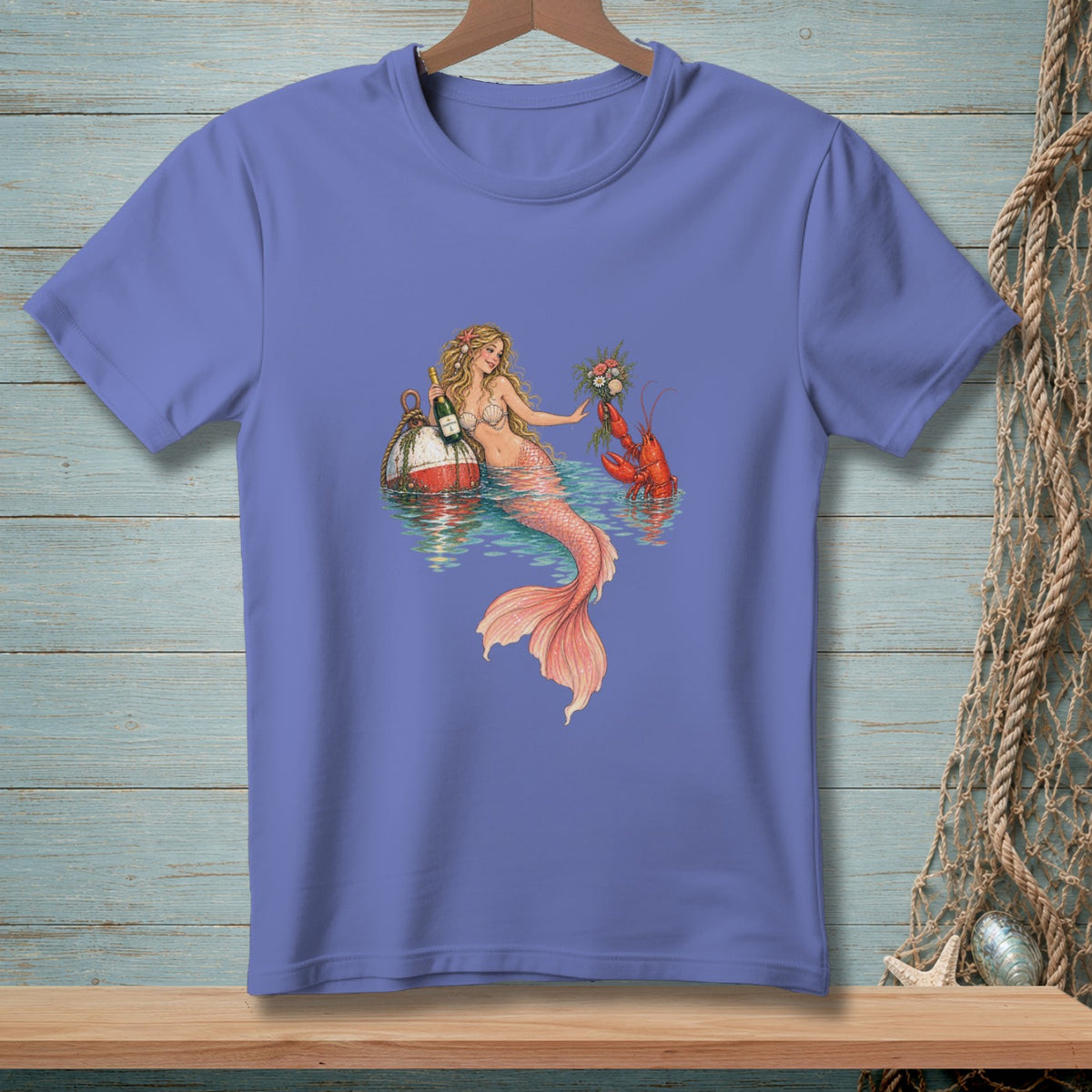 Bubbles, Bouquet & Claws ~ Comfort Colors Premium Tee