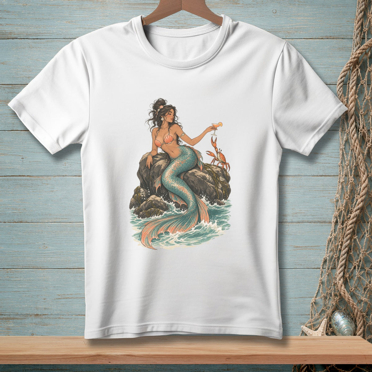 Crabby Happy Hour ~ Comfort Colors Premium Tee
