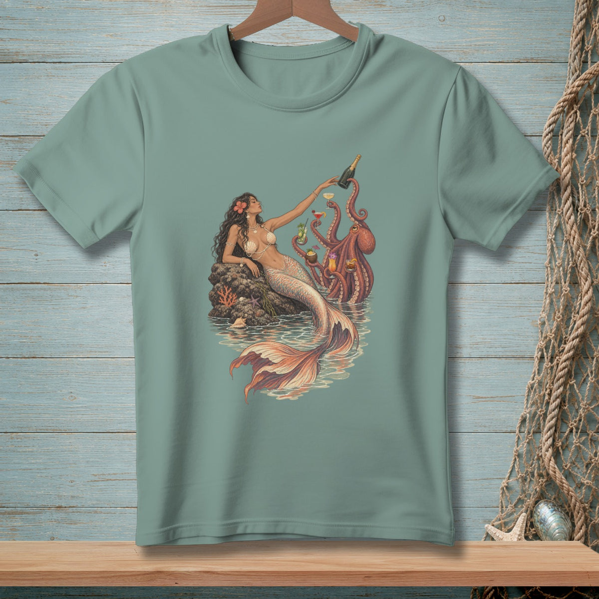 Siren Bottle Service ~ Comfort Colors Premium Tee