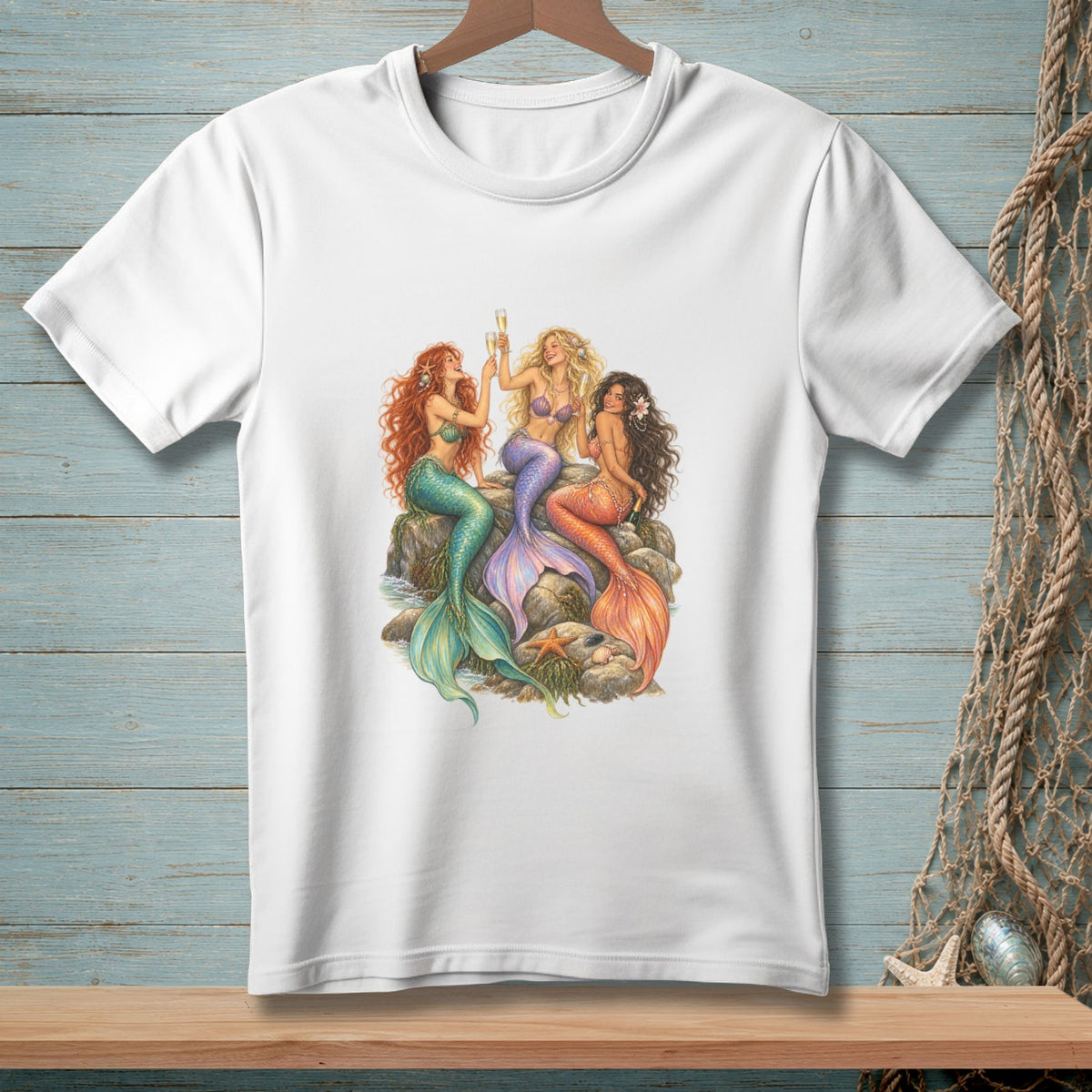 Champagne Hour For Three ~ Comfort Colors Premium Tee