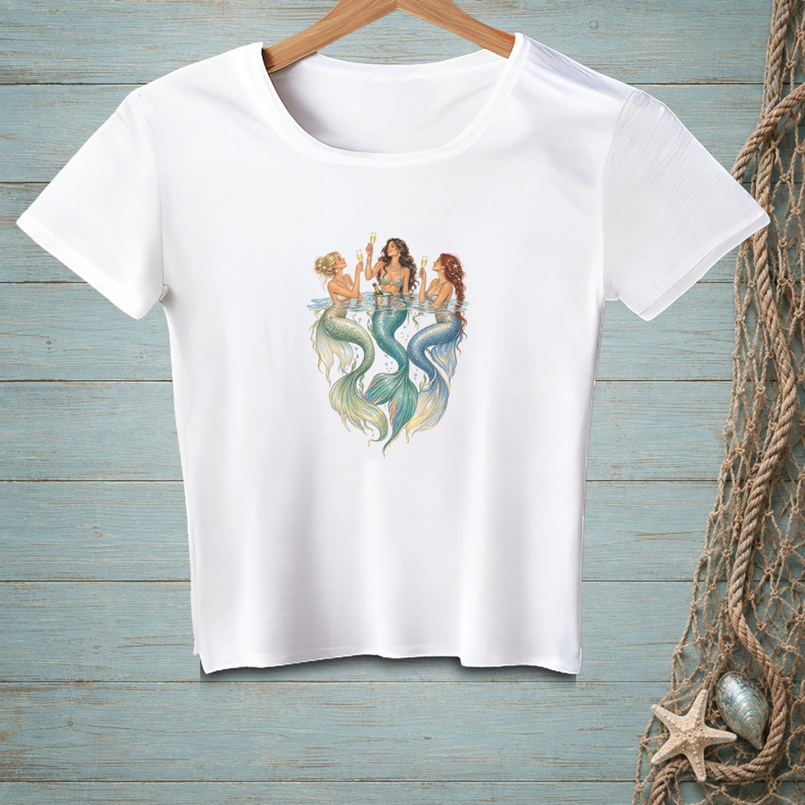 Siren Sip Squad ~ Crop Top