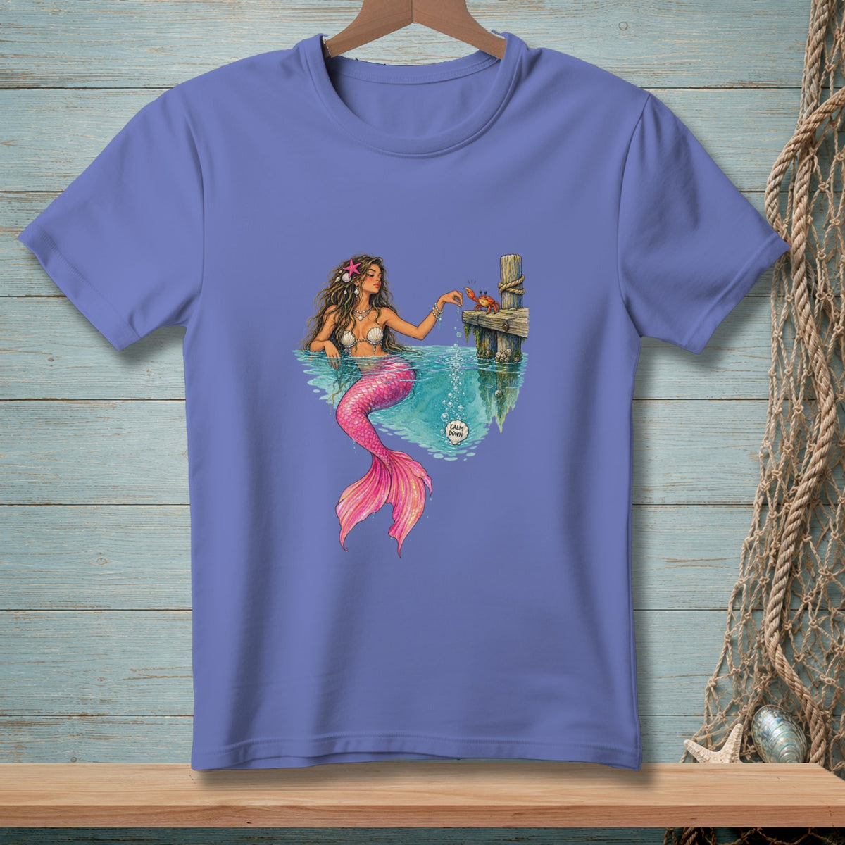Calm Down, Clawrence ~ Comfort Colors Premium Tee