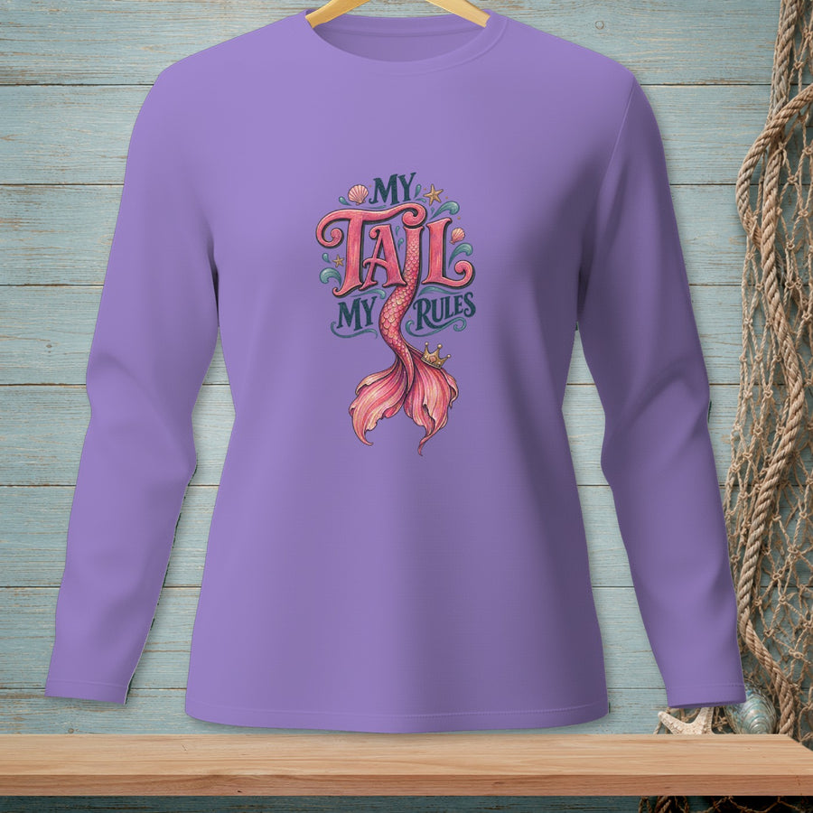 Unapologetic Siren Energy ~ Comfort Colors Premium Long Sleeve T-Shirt