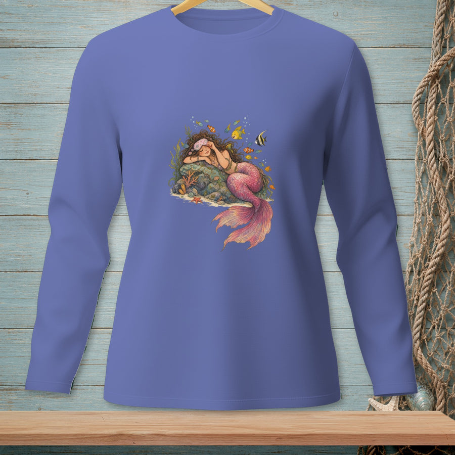 Beauty Sleep Siren ~ Comfort Colors Premium Long Sleeve T-Shirt