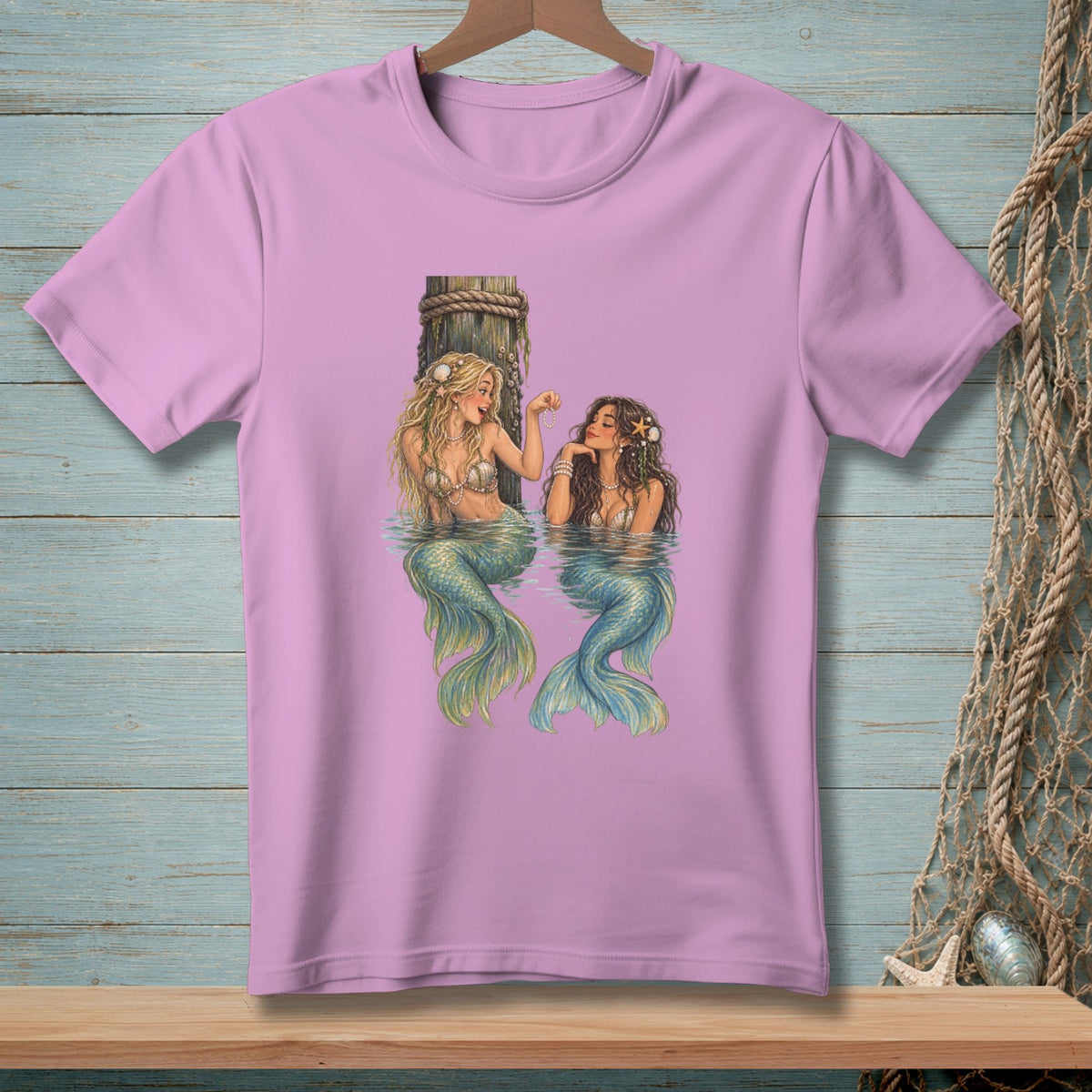 Sea Tea & Pearls ~ Comfort Colors Premium Tee