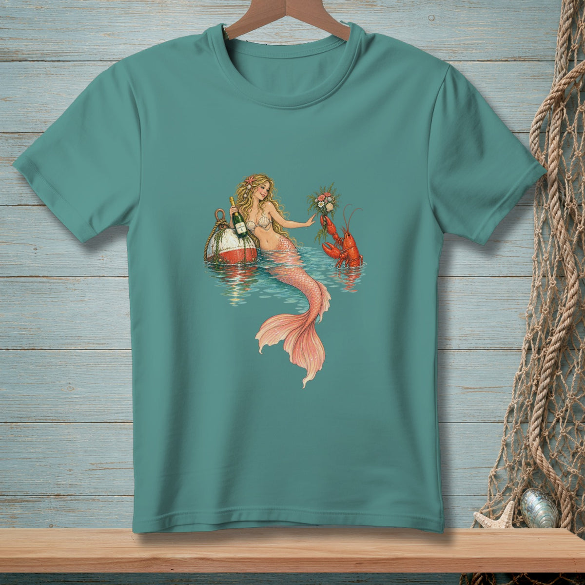 Bubbles, Bouquet & Claws ~ Comfort Colors Premium Tee