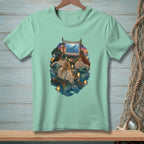 Seaflix And Chill ~ Comfort Colors Premium Tee