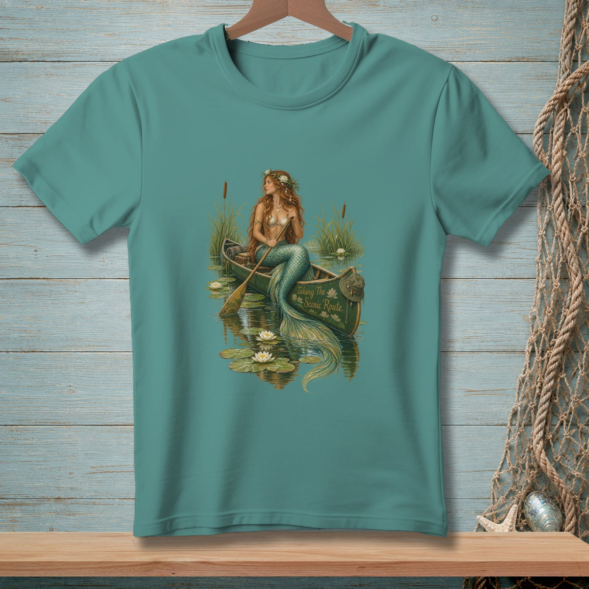 Scenic Route Siren ~ Comfort Colors Premium Tee