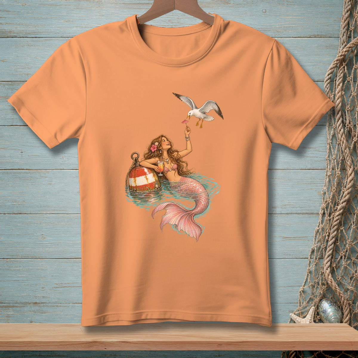 Seagull Happy Hour ~ Comfort Colors Premium Tee