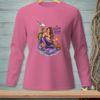 Mermaid with drinks and fries, text "Everyone Relax".