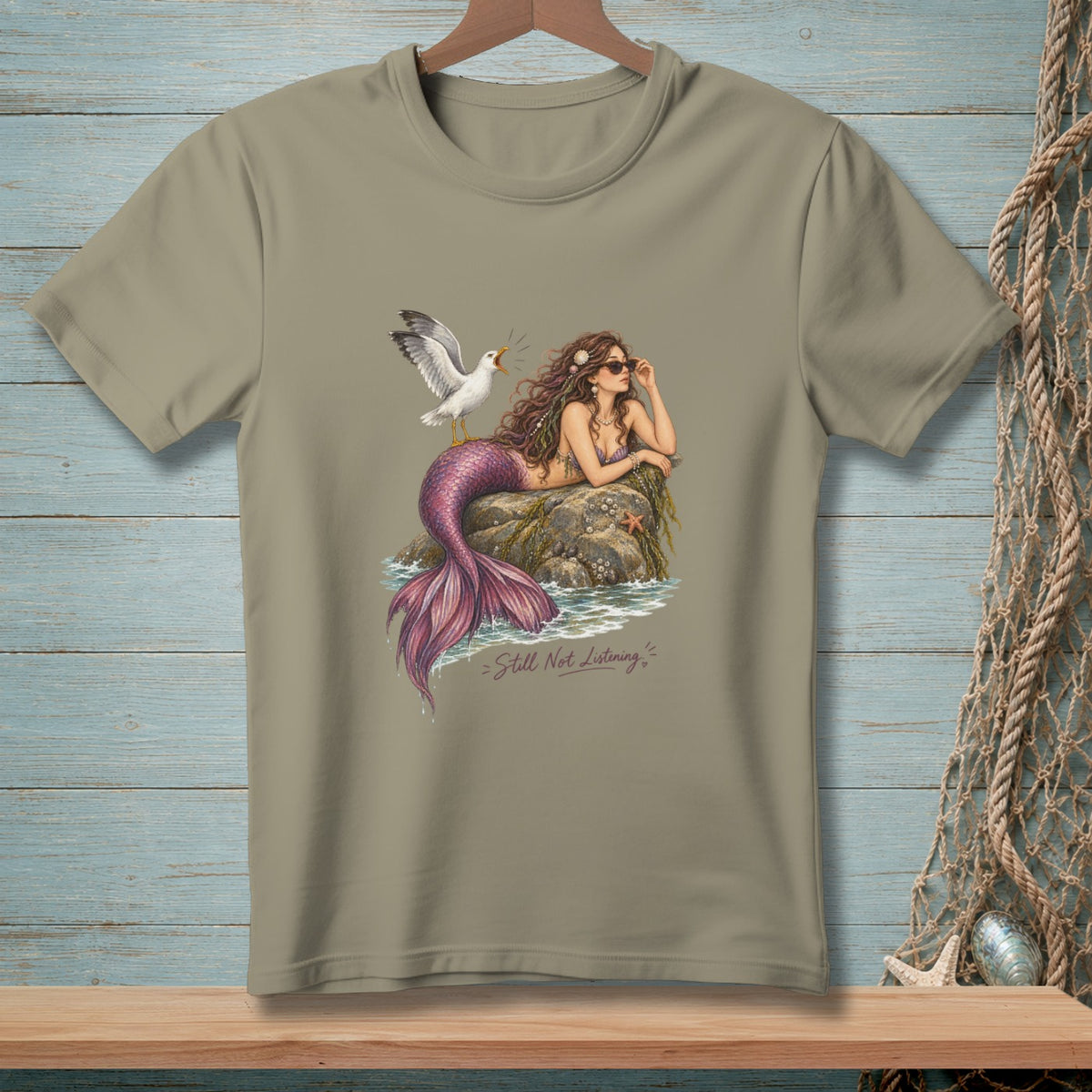 Still Not Listening ~ Comfort Colors Premium Tee