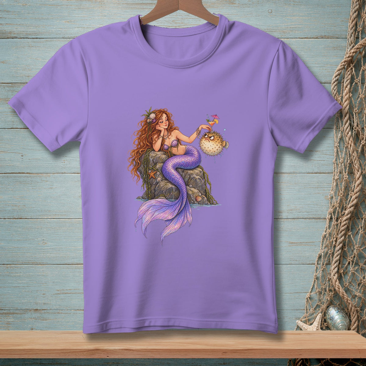 Spiky Drink Coaster ~ Comfort Colors Premium Tee