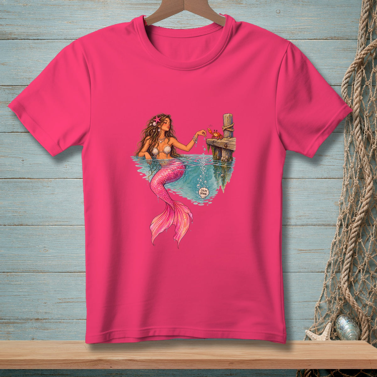 Calm Down, Clawrence ~ Comfort Colors Premium Tee