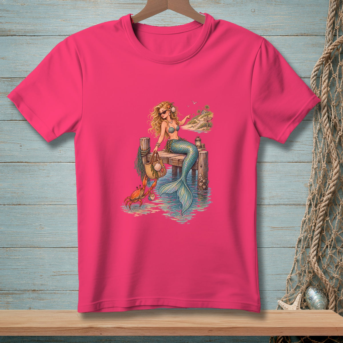 Shore Leave Diva ~ Comfort Colors Premium Tee
