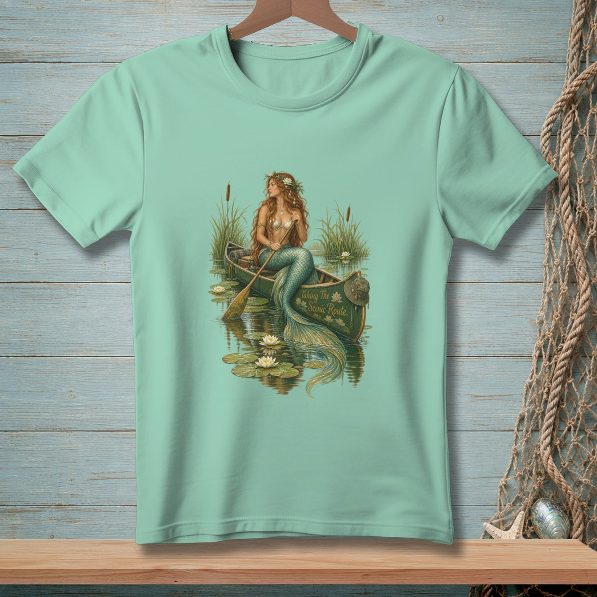Scenic Route Siren ~ Comfort Colors Premium Tee