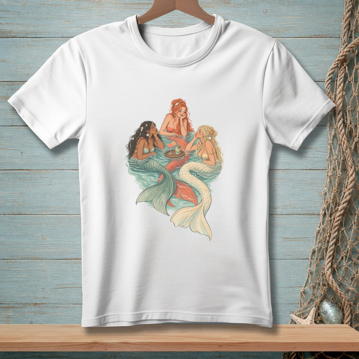 Sipping Salty Tea ~ Comfort Colors Premium Tee