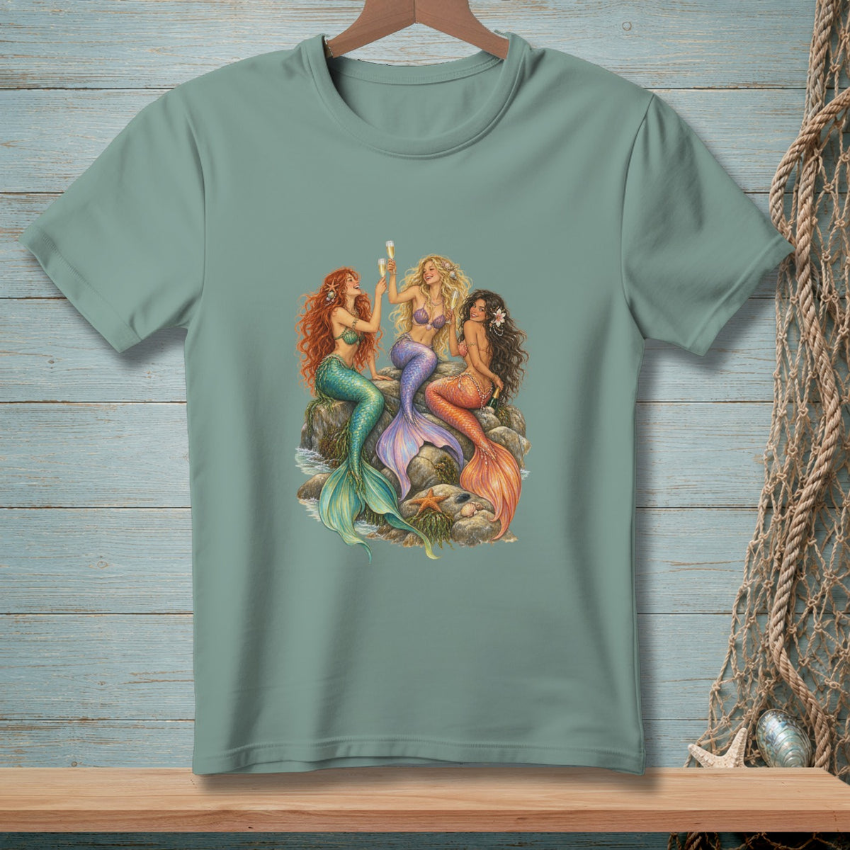 Champagne Hour For Three ~ Comfort Colors Premium Tee