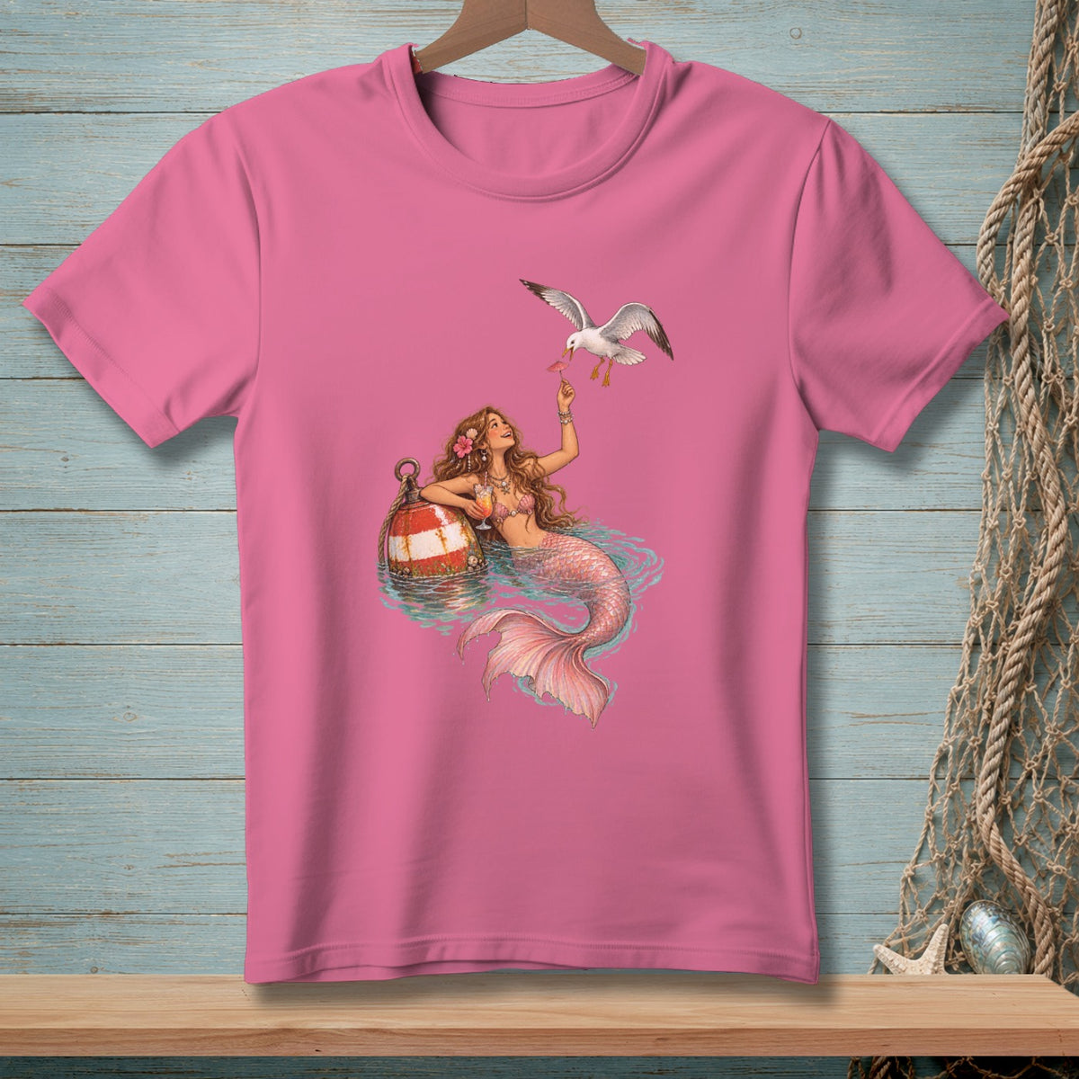 Seagull Happy Hour ~ Comfort Colors Premium Tee