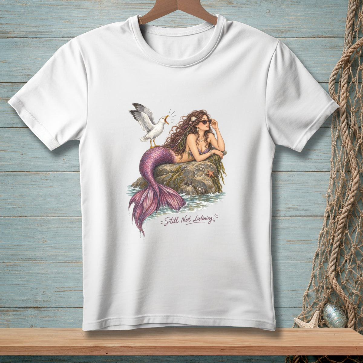 Still Not Listening ~ Comfort Colors Premium Tee