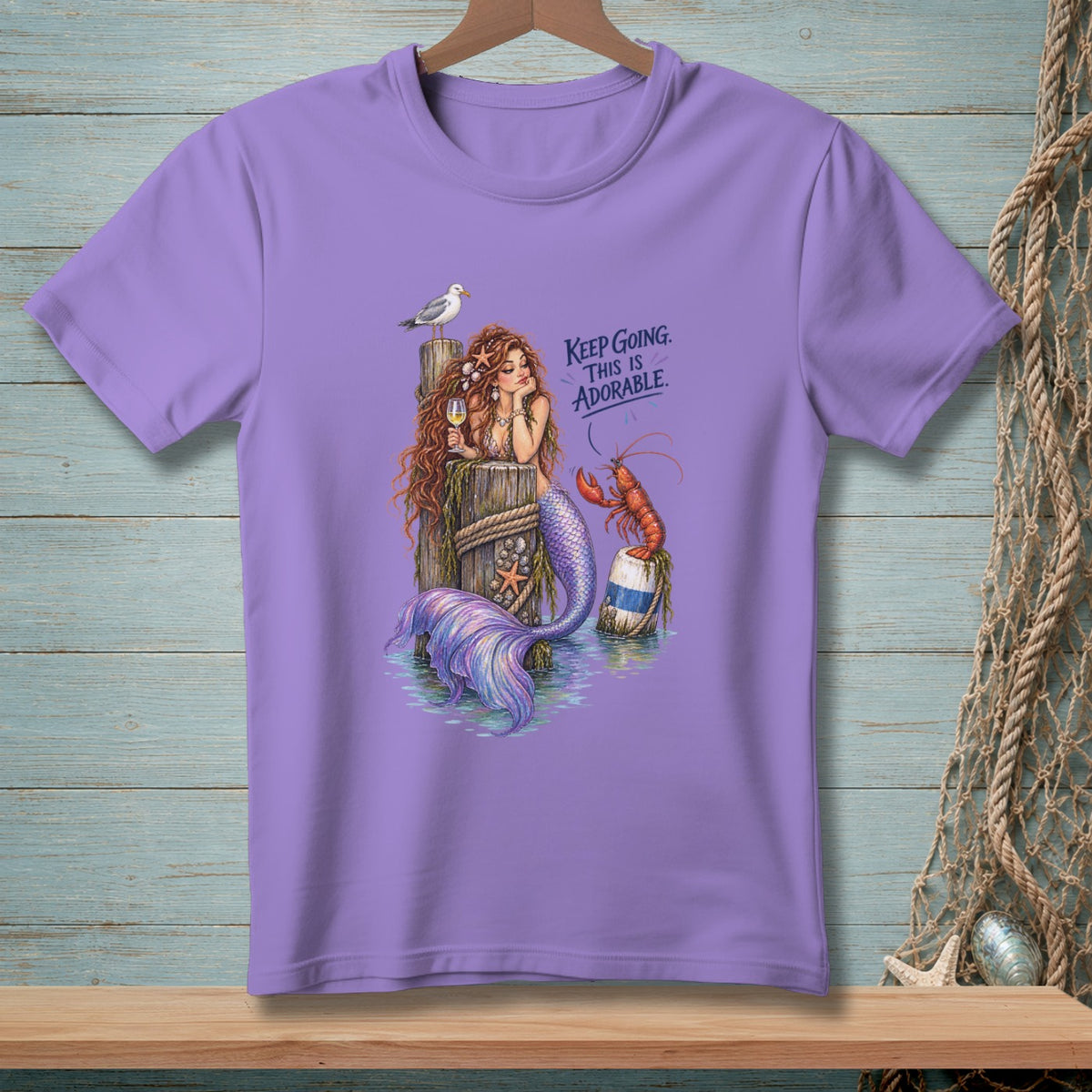 Keep Entertaining Me ~ Comfort Colors Premium Tee