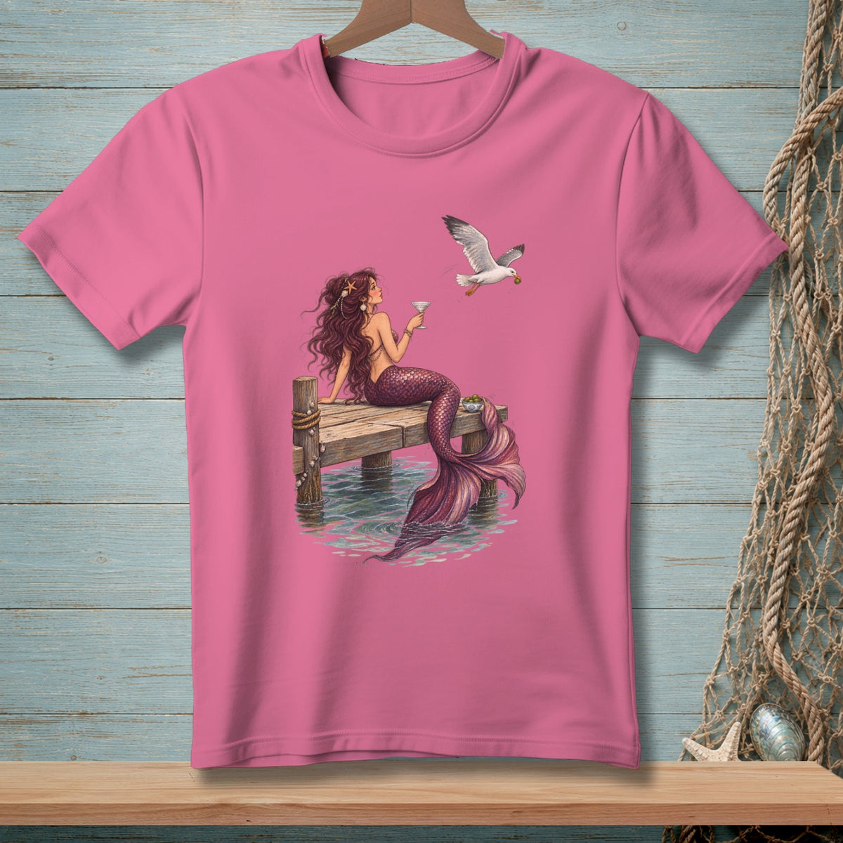 Olive The Drama, Dockside ~ Comfort Colors Premium Tee