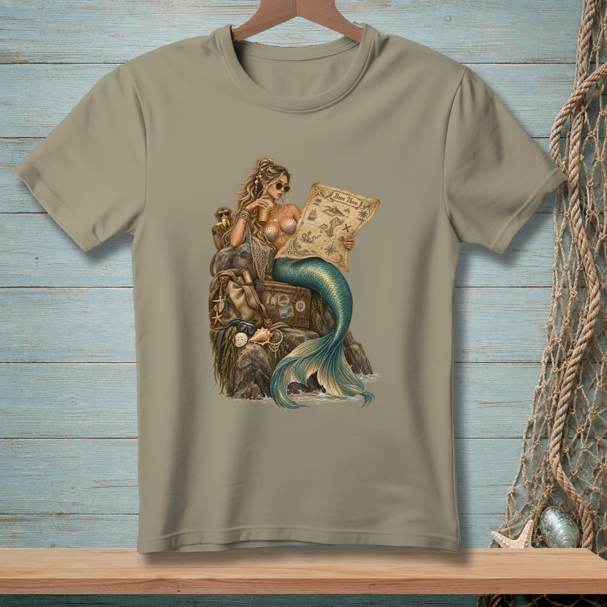 Uncharted & Unbothered ~ Comfort Colors Premium Tee
