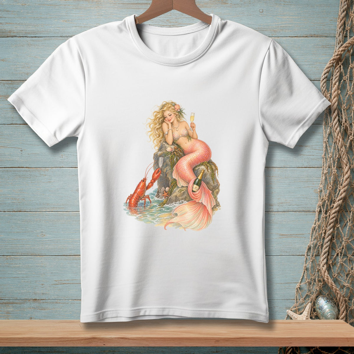 Claws & Champagne ~ Comfort Colors Premium Tee