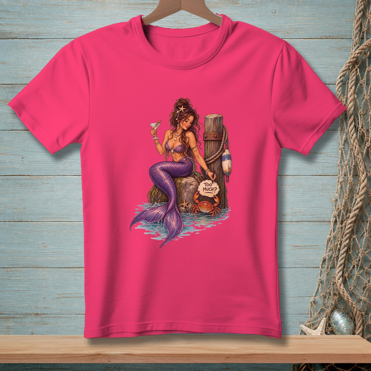 Never Too Much ~ Comfort Colors Premium Tee