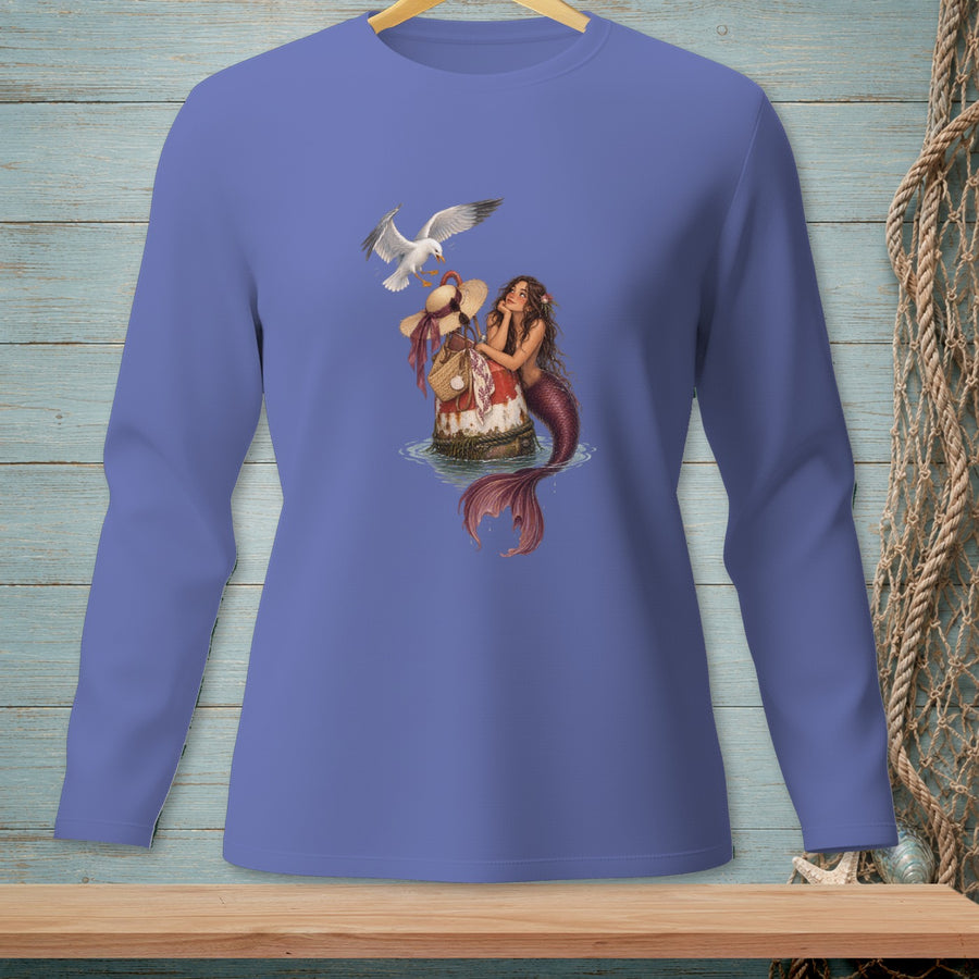 Zero Gulls Given ~ Comfort Colors Premium Long Sleeve T-Shirt