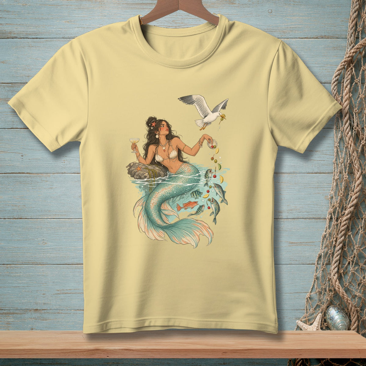 Ocean Happy Hour ~ Comfort Colors Premium Tee