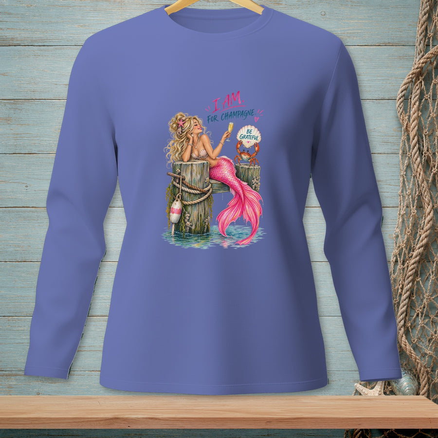 Bubbly High Standards ~ Comfort Colors Premium Long Sleeve T-Shirt