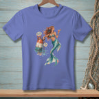 Mermaid with cocktail and buoy reading "ATTITUDE PROBLEM NOT MINE"