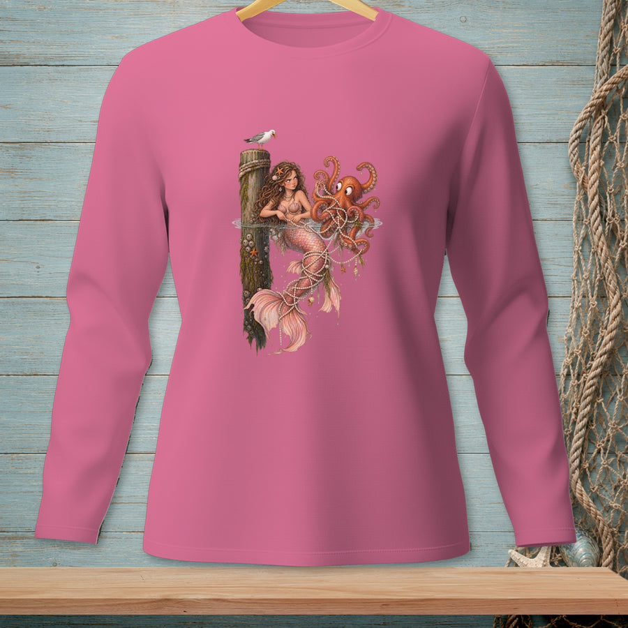 Tentacles And Tantrums ~ Comfort Colors Premium Long Sleeve T-Shirt