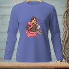 Mermaid on a rock with a crab and list, text "THERE. BETTER."