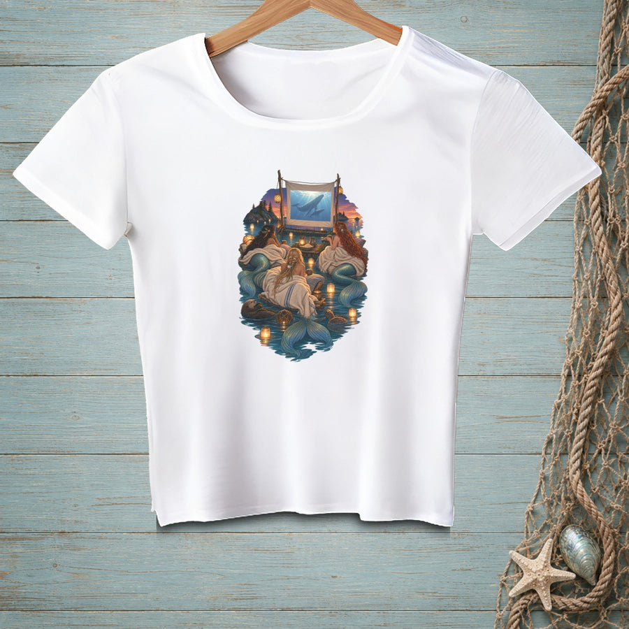 Seaflix And Chill ~ Crop Top
