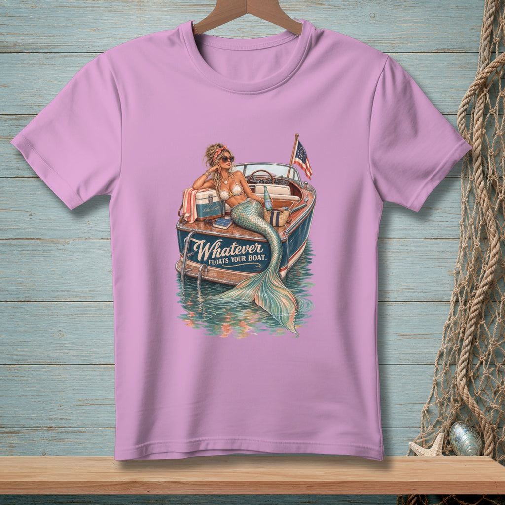 Whatever Floats Your Speedboat ~ Comfort Colors Premium Tee