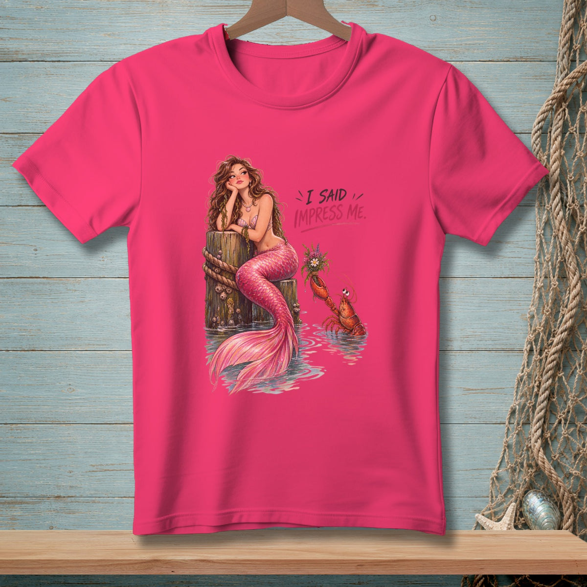 I Said Impress Me ~ Comfort Colors Premium Tee