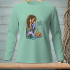 Mermaid with octopus and text "OH, HONEY, THAT'S NOT ENOUGH COMB."