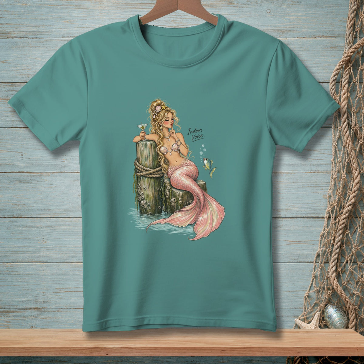 Indoor Voice Required ~ Comfort Colors Premium Tee