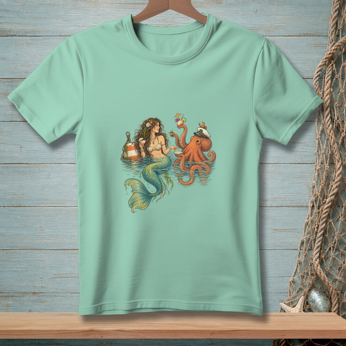 Tentacles On Tap ~ Comfort Colors Premium Tee
