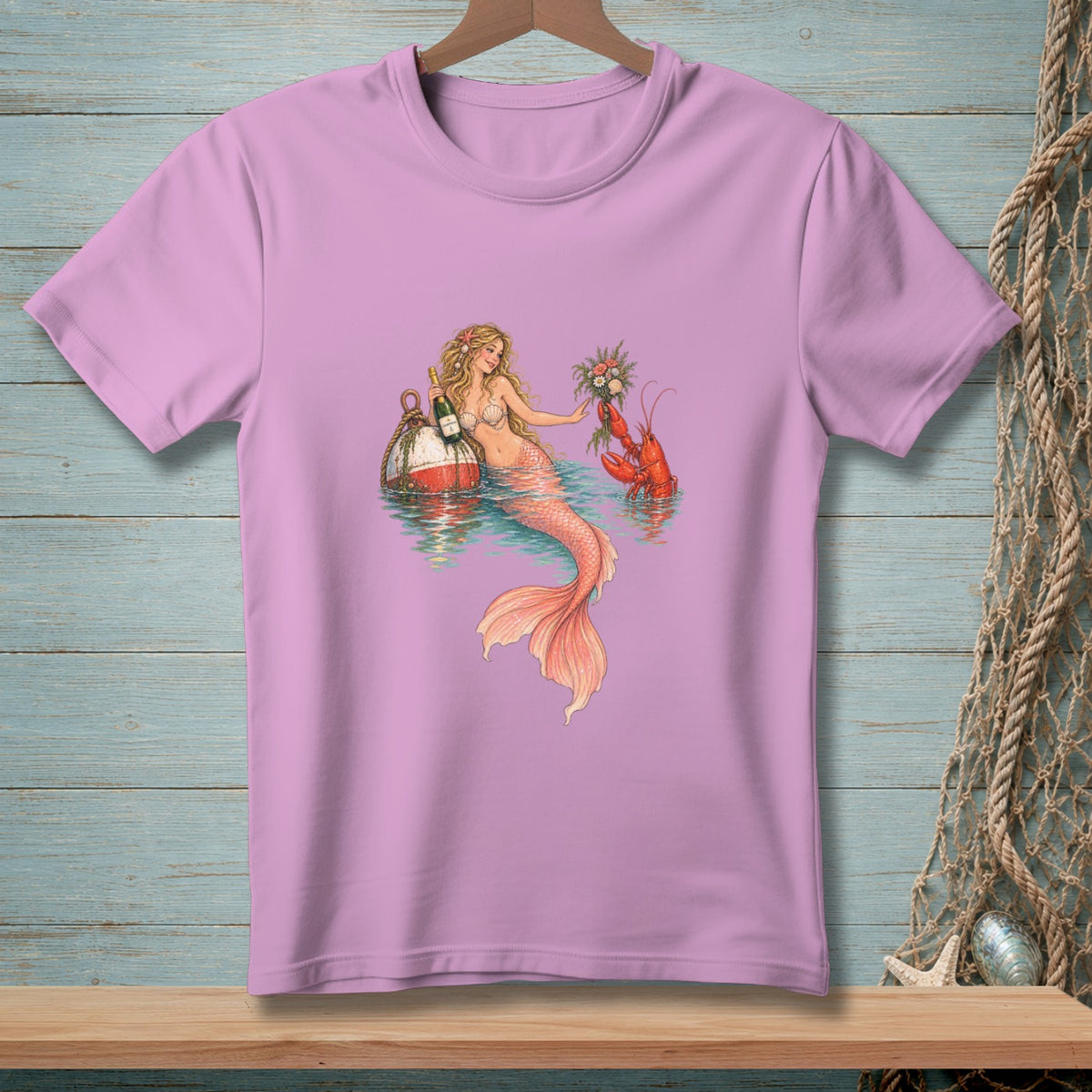 Bubbles, Bouquet & Claws ~ Comfort Colors Premium Tee