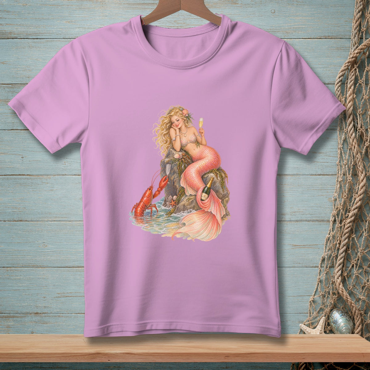 Claws & Champagne ~ Comfort Colors Premium Tee