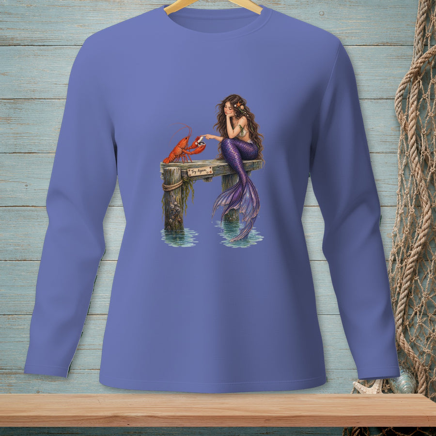 Try Again, Pinchy ~ Comfort Colors Premium Long Sleeve T-Shirt