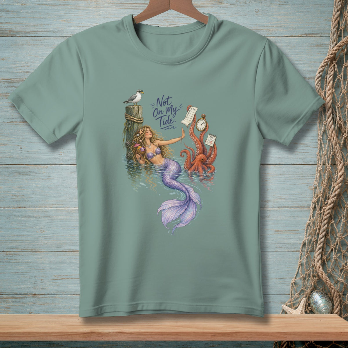 Not My Tide ~ Comfort Colors Premium Tee