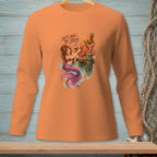 Mermaid and octopus holding drinks with text "LET'S NOT BE SILLY".
