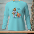 Mermaid and octopus carrying shopping bags with text "PROBLEM SOLVED".
