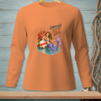 Mermaid with lobster on a buoy, "Complaints go to the tail" text.