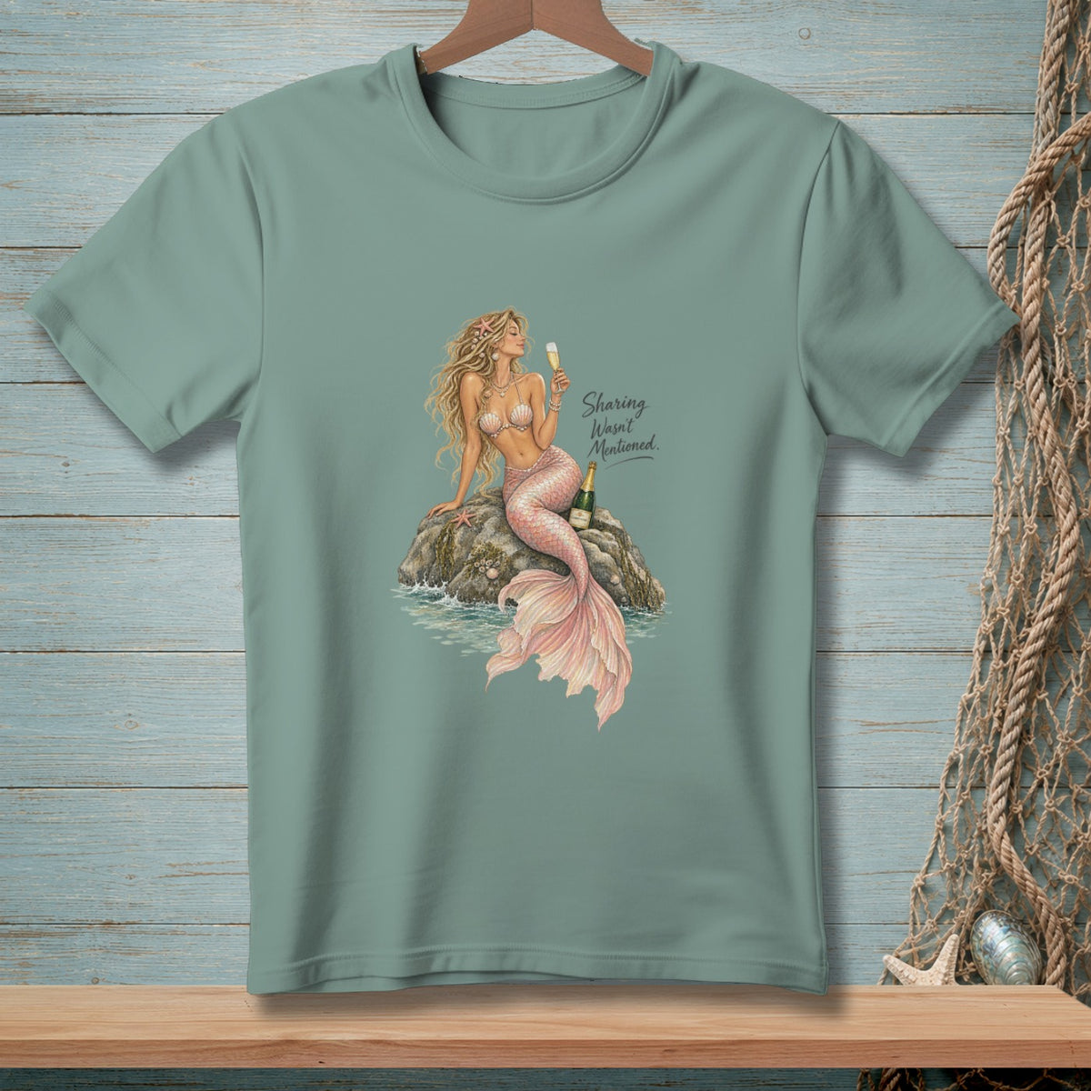 Sharing Wasn't Mentioned ~ Comfort Colors Premium Tee