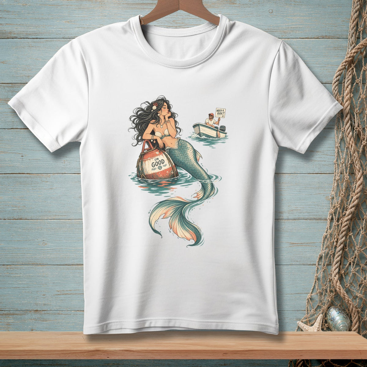 Hard Pass, Sailor ~ Comfort Colors Premium Tee